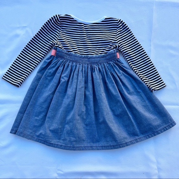 Gymboree Baby Girls 18-24 Month Cotton Denim Look Dress - Picture 8 of 11